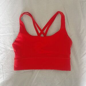 Lululemon Red Sports Bra